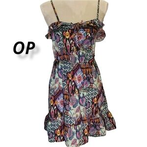 OP Boho Style Cotton Sundress Size 3/5 Very Cute! VGUC